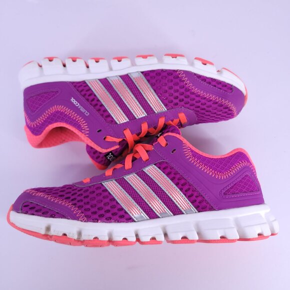 Adidas ClimaCool Women’s Running Shoes Purple Pink Sz 5 G87121 Ortholite - Picture 10 of 16